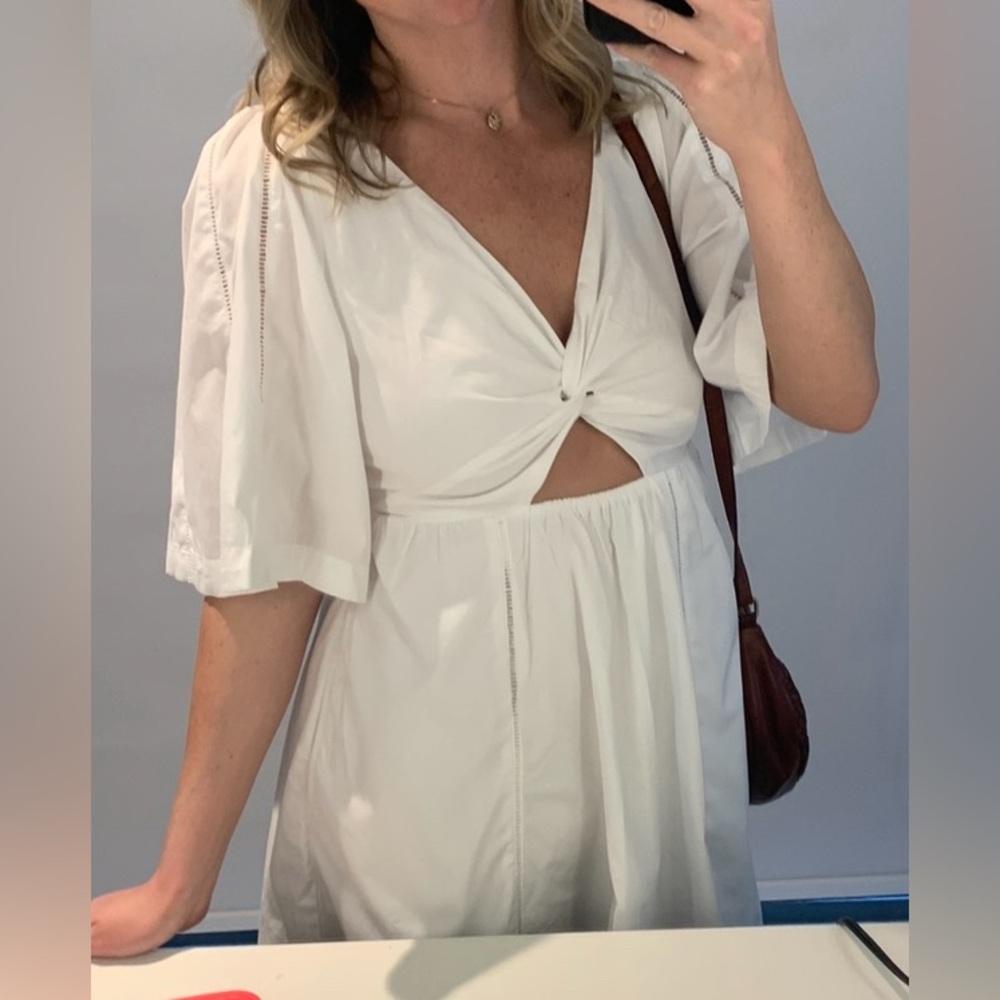 A&F Babydoll Mini Dress! Worn once